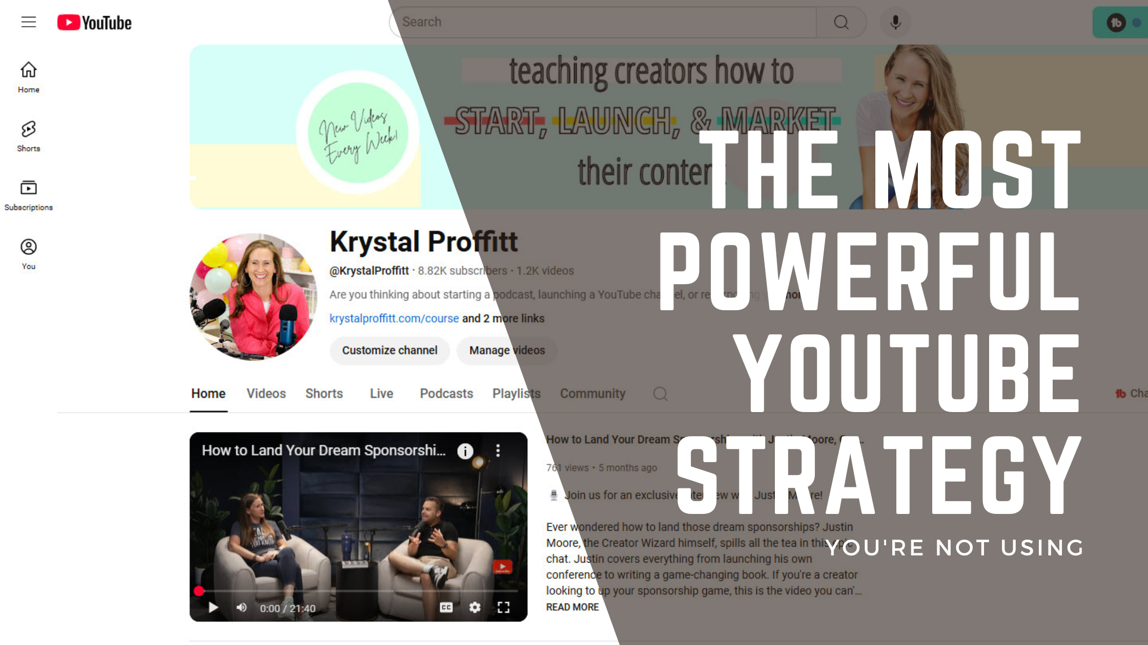 The Most Powerful YouTube Strategy You're Not Using